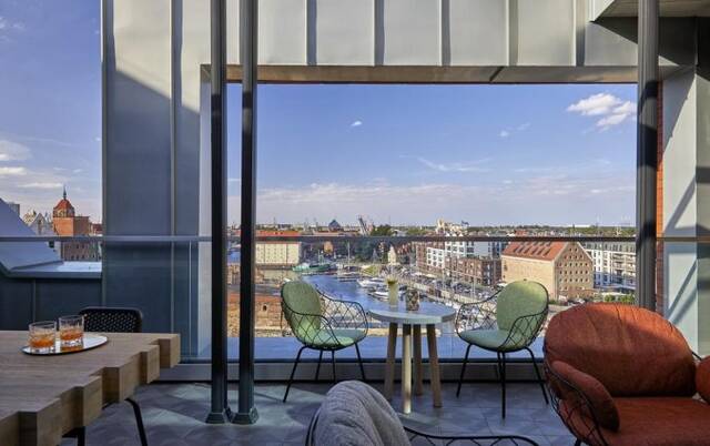 Dakterras Hotel Puro Gdańsk Stare Miasto dakterras