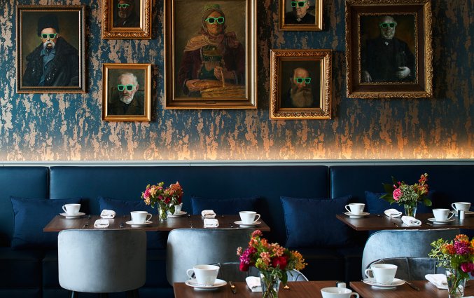 Restaurant van Hotel The Lumiares in Lissabon