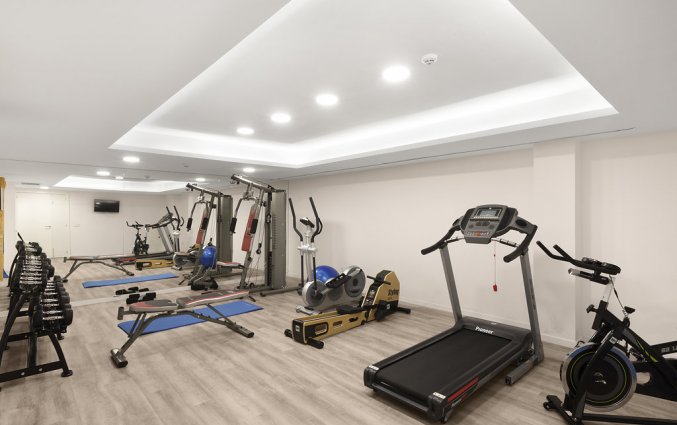 De fitnessruimte van Hotel AluaSun Continental Park Mallorca