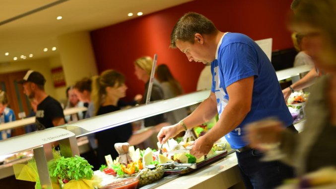 Restaurant van Hotel Kiani Beach Resort op Kreta