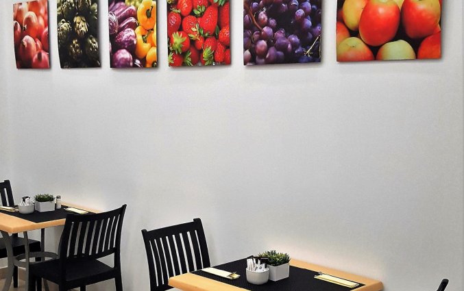 Ontbijtruimte van Hotel La City Mercado in Alicante