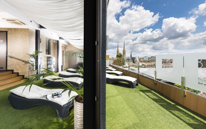 Dakterras van Hotel Bo33 in Budapest