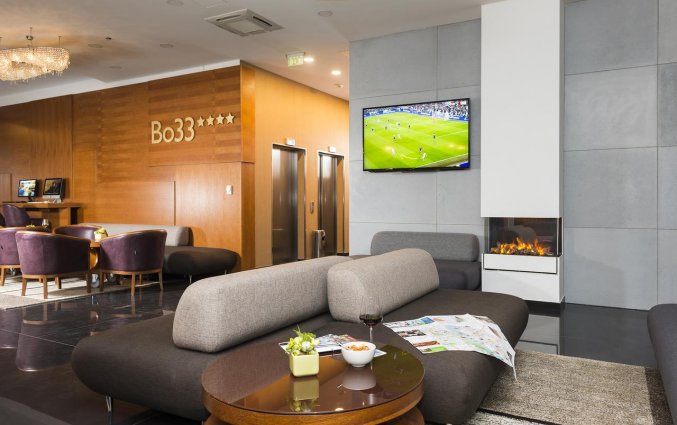 Lounge van Hotel Bo33 in Budapest