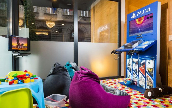 Lounge van Hotel Bo33 in Budapest