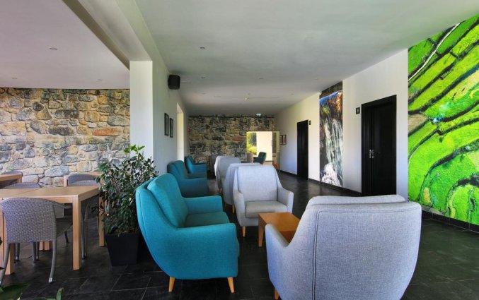 Zitgedeelte van Água Hotels Mondim de Basto in Noord-Portugal