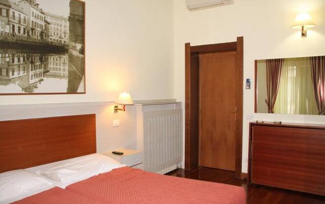 Tweepersoonskamer van Hotel Rio in Milaan