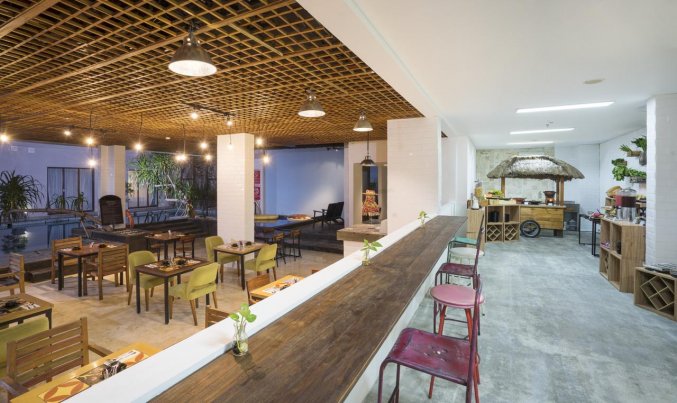 Bar van Hotel Liberta Seminyak op Bali