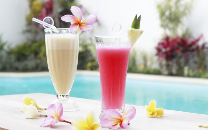 Buitenzwembad van Hotel Spazzio op Bali