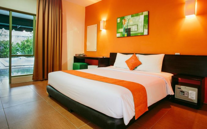 Tweepersoonskamer van Hotel Spazzio op Bali