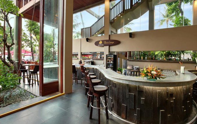 Bar van hotel Legian Beach in Bali