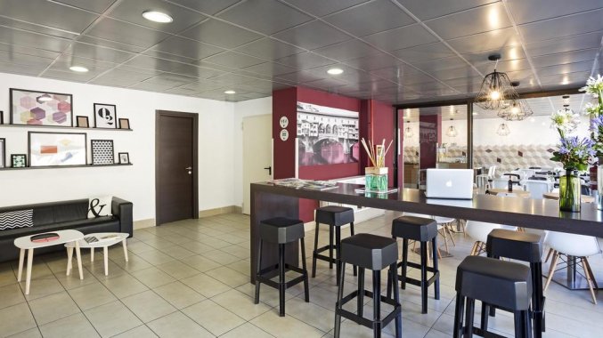 Lobby van Hotel B&B Firenze Nuovo Palazzo Di Giustizia in Florence