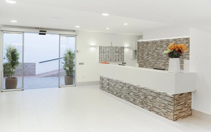 Receptie van Appartementen Roc Lago Park op Menorca