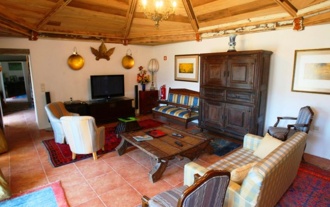 Woonkamer van Bed and Breakfast Quinta da Veiga Noord-Portugal