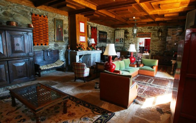 Woonkamer van Bed and Breakfast Quinta da Veiga Noord-Portugal