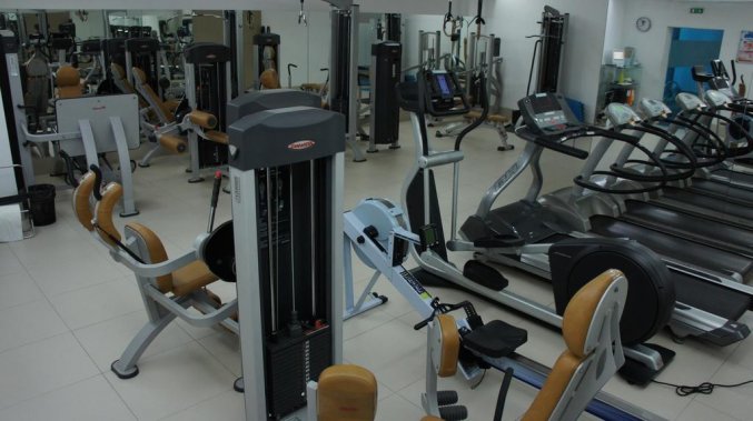 Sportruimte van hotel de Ilhavo Plaza & Spa