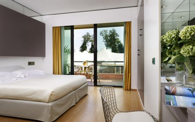 Tweepersoonskamer van hotel Forte Dei Marmi