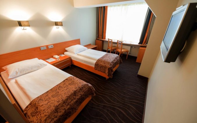 Tweepersoonskamer van hotel Bellevue Park Riga