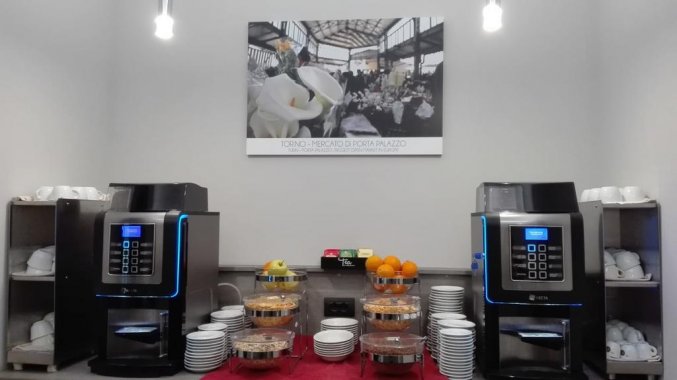 Ontbijt van Hotel Green Class Astoria in Turijn