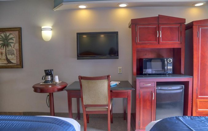 Vierpersoonskamer van Destiny Palms hotel