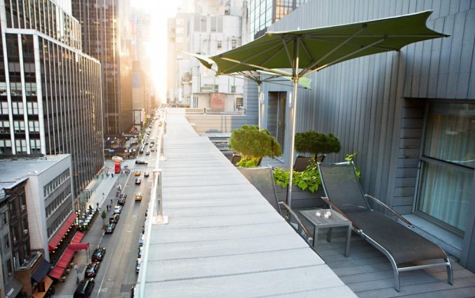 Uitzicht van hotel Shoreham