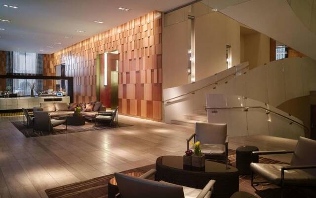Lobby van Hotel Andaz Wall Street in New York