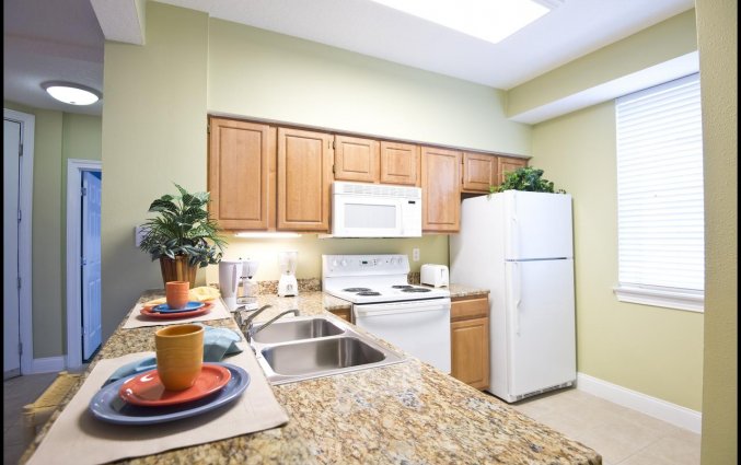 Keuken van resort Calypso Cay Villas