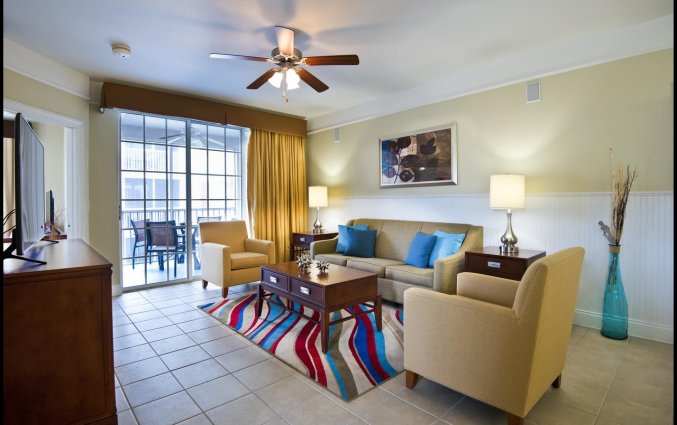 Woonkamer van resort Calypso Cay Villas