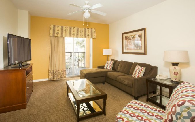Woonkamer van resort Resort Lake Buena Vista Village in Orlando