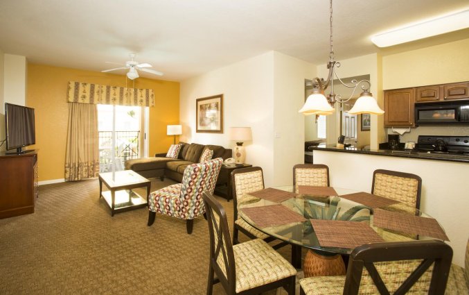 Woonkamer van resort Resort Lake Buena Vista Village in Orlando