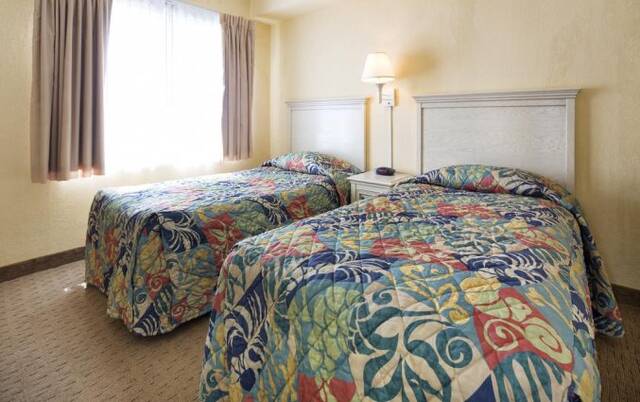 Tweepersoonskamer van resort Enclave Suites