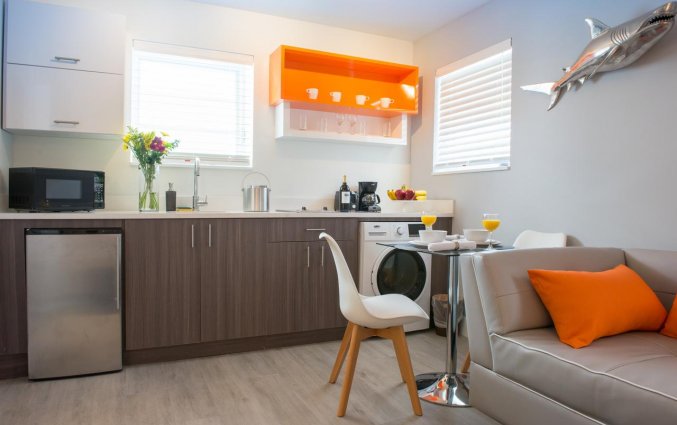 Keuken van appartement Seaside