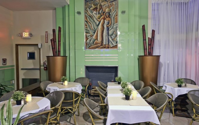 Restaurant van Hotel Colony Ocean Drive in Miami