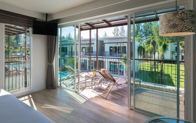 Tweepersoonskamer van Resort The Waters Khao Lak