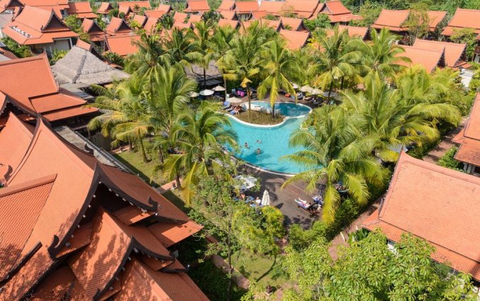 Bovenaanzicht van Resort Khaolak Bhandari