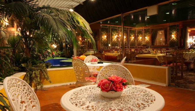 Eetzaal van hotel Venezia