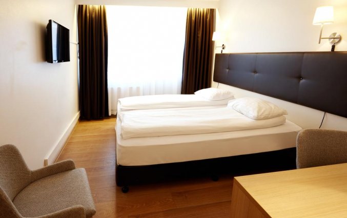 Tweepersoonskamer van hotel Fosshotel Lind