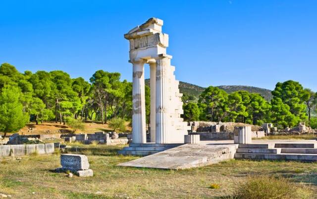 PeloponnesoAsclepius Tempel