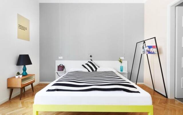 Tweeprsoonskamer van Hotel en Apartments The Magazine