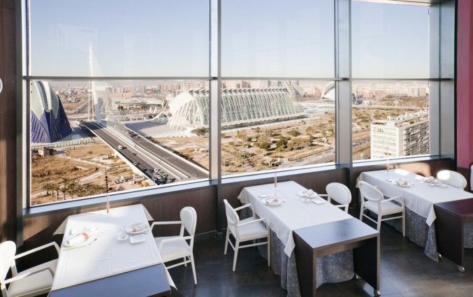 Restaurant van Hotel Ilunion Aqua 4 in Valencia
