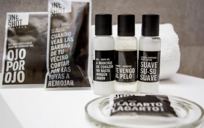 Toiletartikelen van Hotel One Shot Colon 46 in Valencia