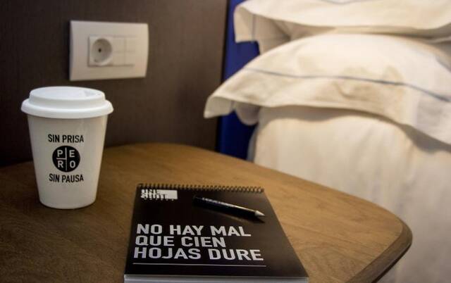 Tweepersoonskamer van Hotel One Shot Colon 46 in Valencia