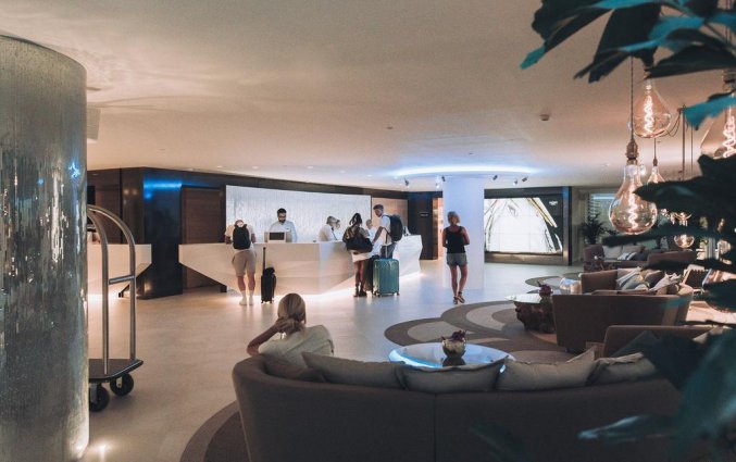 Receptie van Hotel Amare Beach op Ibiza