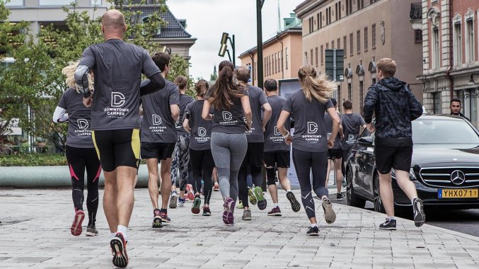 Hardloopgroep van Hotel Downtown Camper in Stockholm