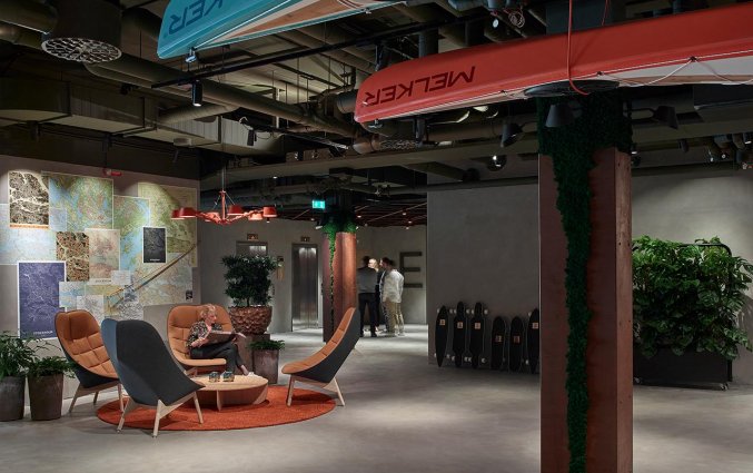 Lobby van Hotel Downtown Camper in Stockholm