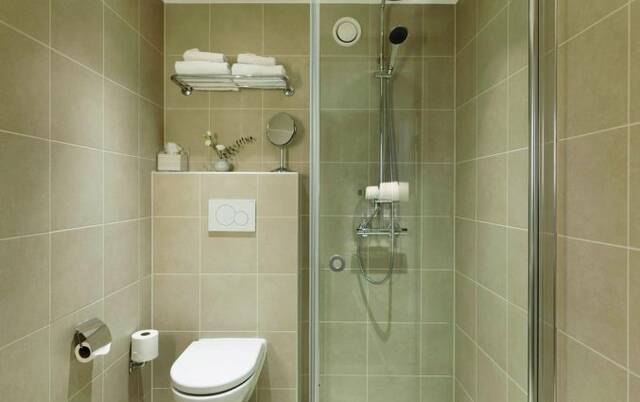 Badkamer van Hotel Elite Carolina Tower in Stockholm