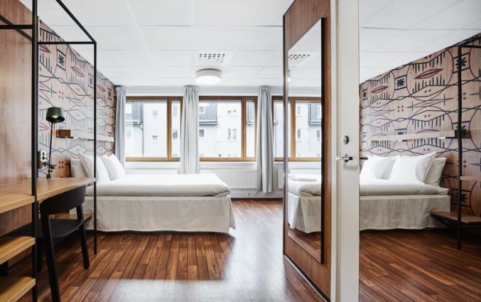 Tweepersoonskamer van Hostel Generator in Stockholm