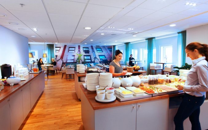 Ontbijtzaal van Appartementen Biz Gardet in Stockholm