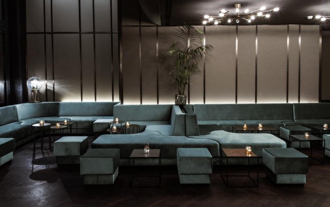Lounge van Hotel AMANO Grand Central in Berlijn