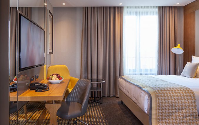 Tweepersoonskamer van Hotel Titanic Chausee in Berlijn