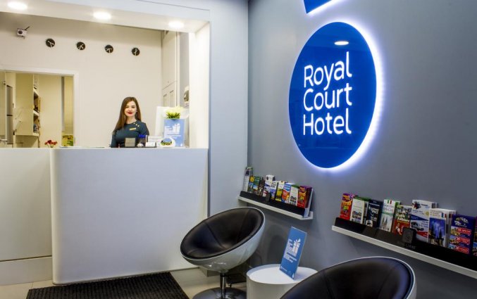 Receptie van Hotel Royal Court in Praag